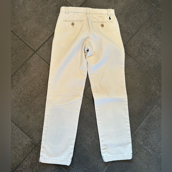 Boy’s Polo Ralph Lauren Suffield Chino Pants in Size 7 in Color Basic Sand. - Picture 2 of 3